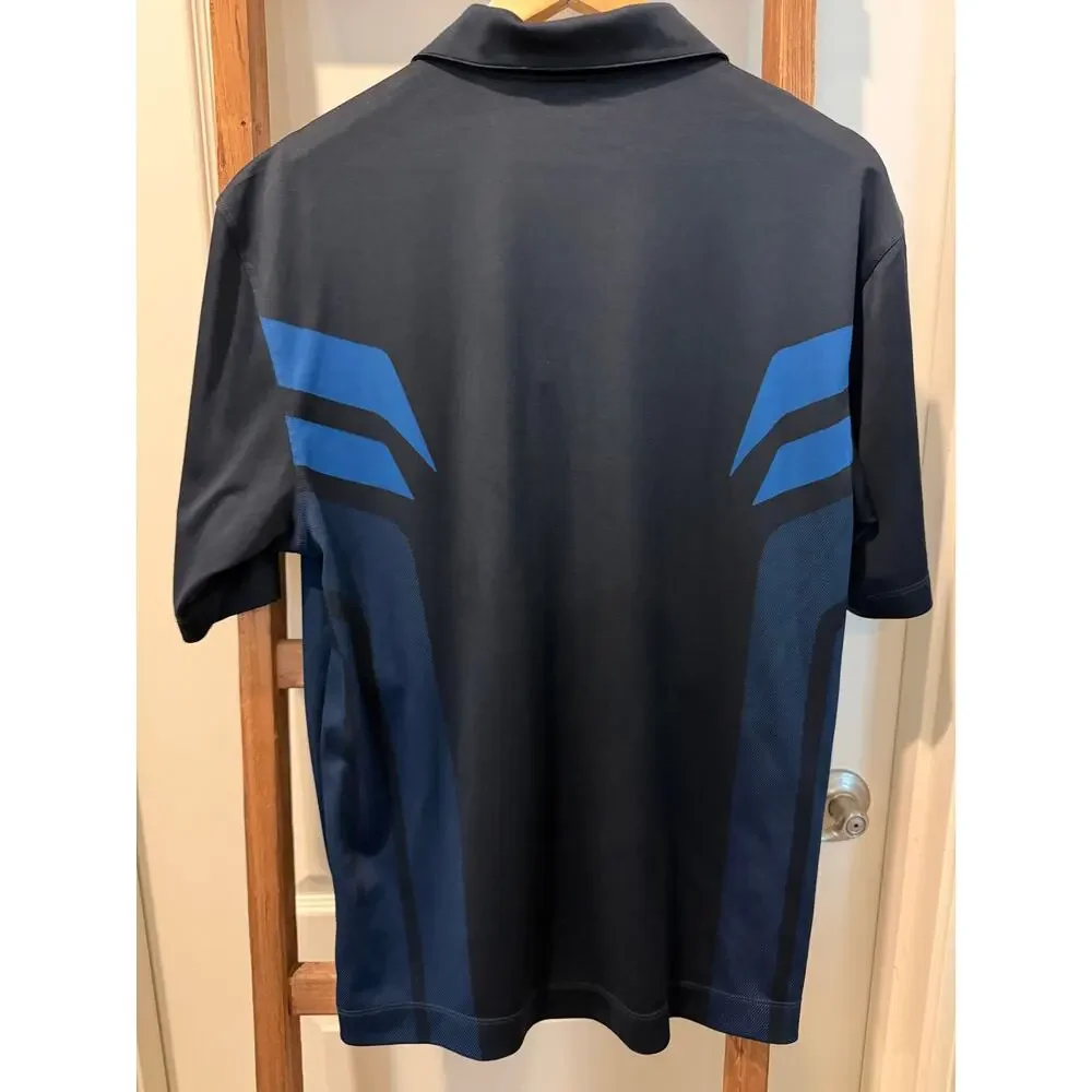 Nike Golf Dri-FIT Polo Troon Country Club Scottsdale AZ Men’s Medium Blue